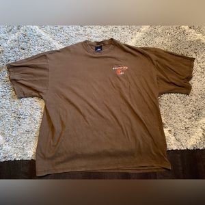 Mens vintage Cleveland Browns shirt fits like a size XXL   See measurements